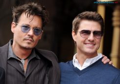 Johnny Depp y Tom Cruise