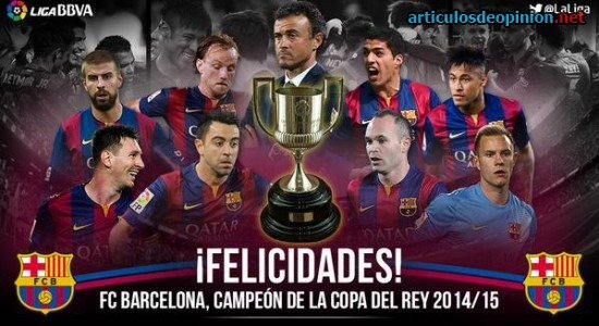 Barcelona Copa del Rey 2014-15