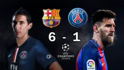 Remontada histórica del Barcelona contra el PSG