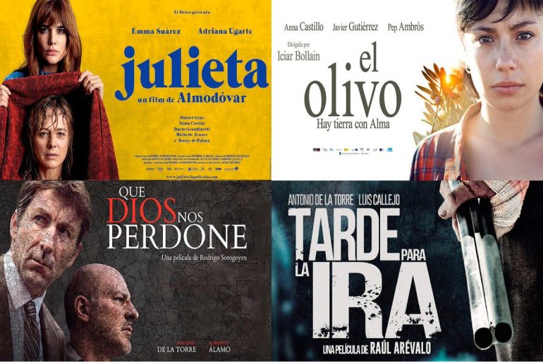 Las mejores películas españolas de 2016