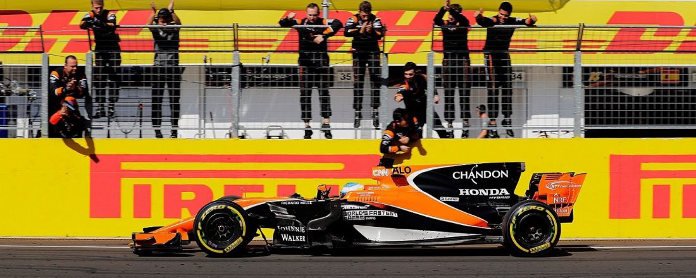 Fernando Alonso sexto y vuelta rápida