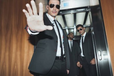 Sistema de seguridad de los famosos