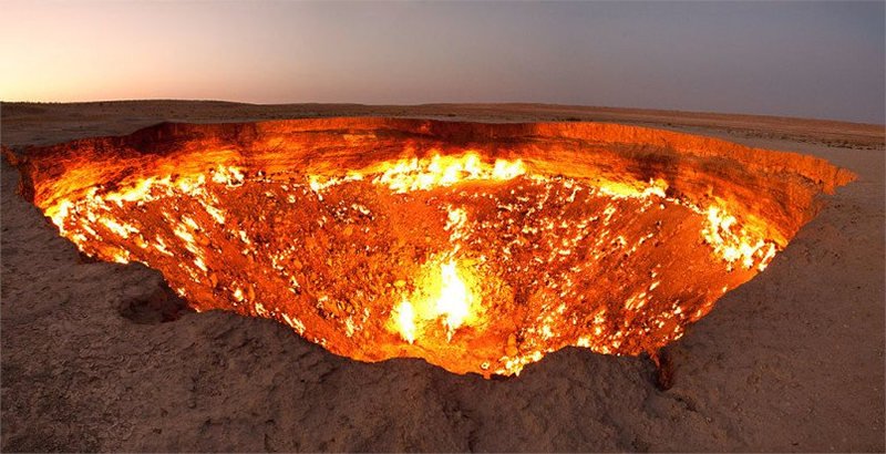 La puerta al infierno – Derweze, Turkmenistán
